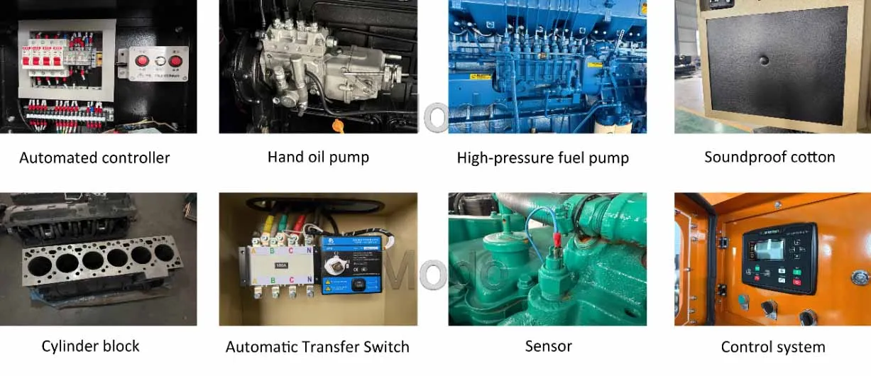 4 Cylinder Soundproof Diesel Engine detailed pictures 4 Cylinder Soundproof Diesel Engine detailed pictures